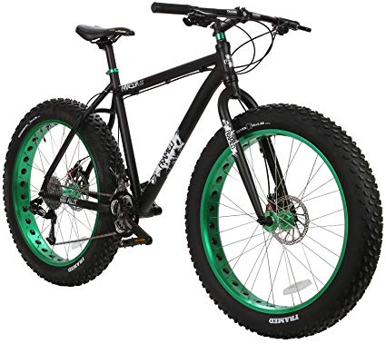 Framed Minnesota 2.0 Fat Bike Black/Green Sz 16