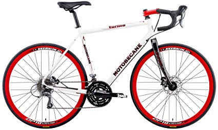 2018 Motobecane Turino ELITE Disc Shimano Claris STI 24 Speed Carbon Forks Disc Brakes Super Road Bike