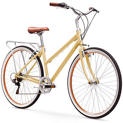 sixthreezero Explore Your Range Women's 7-Speed Hybrid Commuter Bicycle, 17