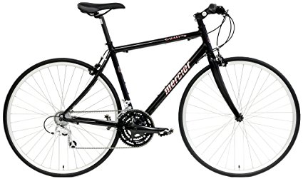 Mercier Galaxy Tour Hybrid 700c Comfort Bike Shimano 24 Speed with Flat Bars and Carbon Fiber Fork