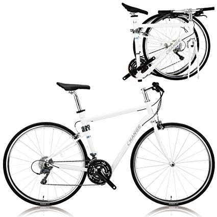 CHANGE Lightweight Full Size Road Folding Bike Shimano 24 Speeds DF-702W