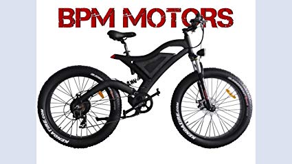 Brand new BAFANG Motor Fat Tire Electric Mountain Bike Bicycle 750 Watts 48v SAMSUNG Battery!