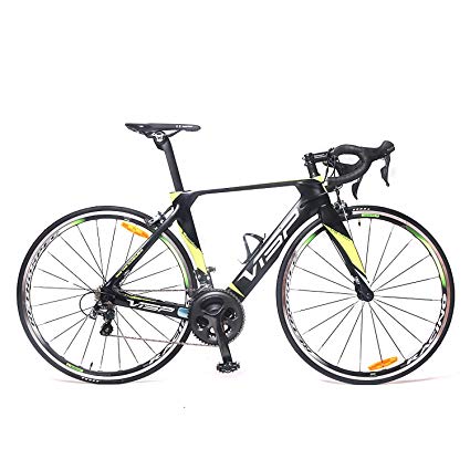 VTSP VS-750 Carbon Fiber Frame 22 Speeds Road Bike 56cm Shimano 700X23C M5800 105 Pro C Brakes System Road Racing Bike For Man