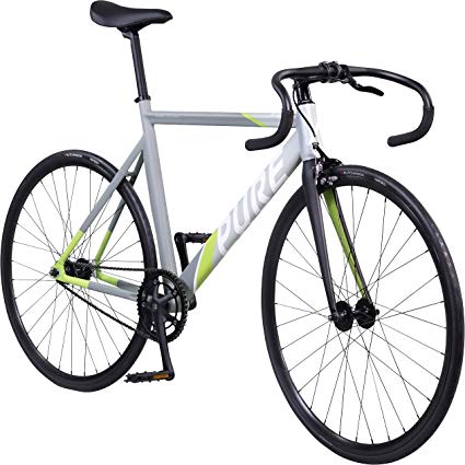 Pure Cycles Keirin Complete Track Bike with Ultra-Light Triple-Butted 6061 Aluminum Frame