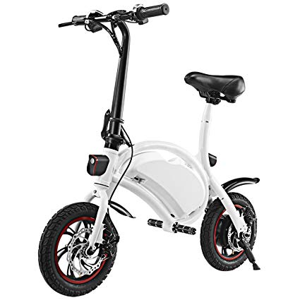 Wireless Smart E-Bike 350W 36V Folding Electric Bicycle with 12 Mile Range Cruise Control/APP Speed Setting