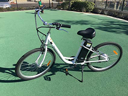 Yukon Trail Expedition 350W 7 Speed Electric Bike with Samsung Lithium Battery, 26