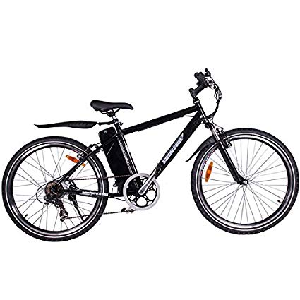 X-Treme Scooters Apline Trails Electric Powered Mountain Bike (Black)