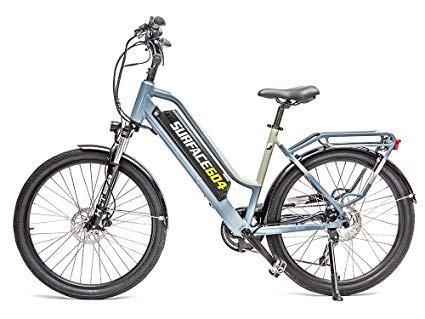 Surface 604 Electric Bike for Adults by Rook | Comfortable And Powerful eBike Including Stand, Rack, and Fenders