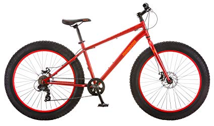 Mongoose Aztec Fat Tire Bicycle, Red