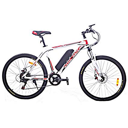 Cyclamatic CX3 Pro Power Plus Alloy Frame eBike White/Red