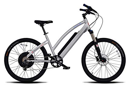 ProdecoTech Genesis V5 36V600W 8 Speed Electric Bicycle 14Ah Samsung Li Ion, Brushed Aluminum, 18
