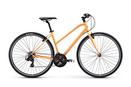 Raleigh Bikes Alysa 1 Women's Fitness Hybrid Bike, Orange