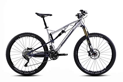 Steppenwolf Men's Tycoon LTD Pro Full Suspension Mountain Bike, 27.5 inch wheels, 16.5/18.5/20/21 inch frame, Men's Bike, Chrome/Dark Blue, 99% assembled