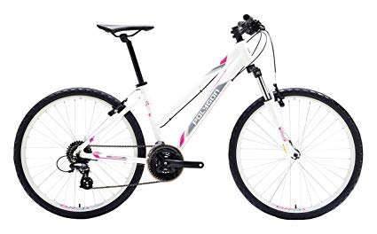 Polygon Bikes, Women's Premier 2, White/Pink, Hybrid Bike