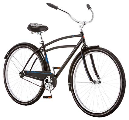 Schwinn Gammon Men's 18 Cruiser Bicycle, 18-Inch/Medium, Black