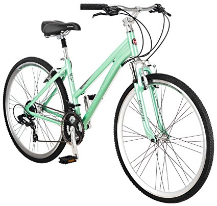 Schwinn Women's Siro Hybrid Bicycle 700c Wheel Small Frame Size, Light Green