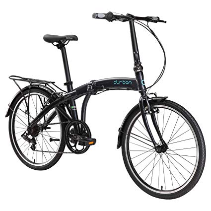 Durban Street Folding Bike- Black