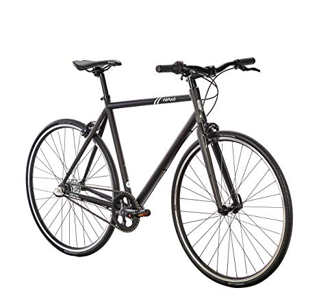 Populo Bikes Metro 3-Speed Urban Commuter Lightweight Aluminum 700C City Bicycle, Black, 58cm/X-Large